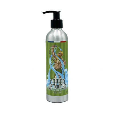 Nettoyant végan visage barbe et corps "A la bucheron" 250ml