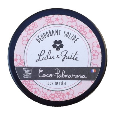 Déodorant solide BIO Coco Palmarose Lulu & Guite 