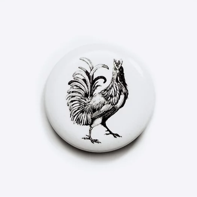 Badge Rooster pin's original et vintage