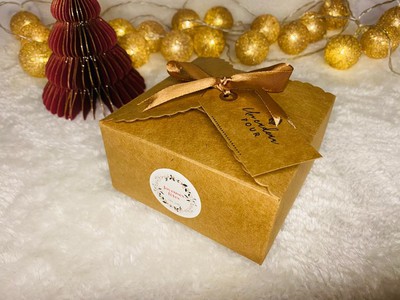 Coffet de noël mini bougies à la cire de soja 100% naturelle