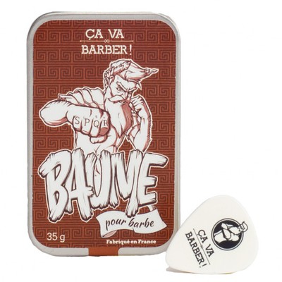 Baume pour barbe végan "A la maximus" 35g fabriqué en France