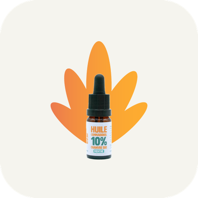 Huile CBD 10% menthe poivrée - MAMA GRASS