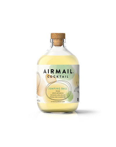 Cocktail "Jumping ball" rhum pineau et artemisia 100% naturel bio