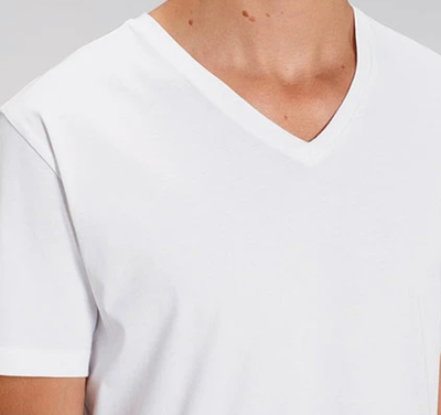 T-shirt Homme col V en coton BIO 